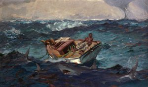 Main Product Photo of The Gulf Stream Painting by Winslow Homer