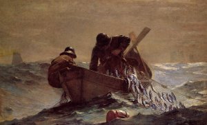 The Herring Net by Winslow Homer Oil Painting Reproduction