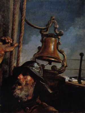 The Lookout - 'All's Well' by Oil Painting Reproduction