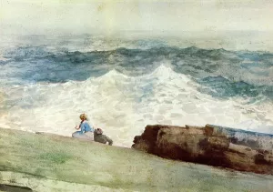 The Northeaster by Winslow Homer - Hand-Painted Oil Painting Reproduction