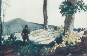 Main Product Photo of The Pioneer Painting by Winslow Homer