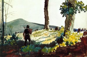 Main Product Photo of The Pioneer Painting by Winslow Homer