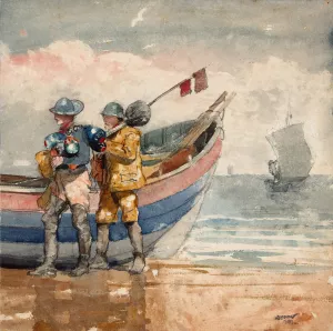 The Return, Tynemouth by Oil Painting Reproduction