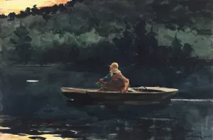 The Rise by Winslow Homer - Hand-Painted Oil Painting Reproduction