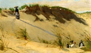 The Sand Dune by Winslow Homer Oil Painting Reproduction