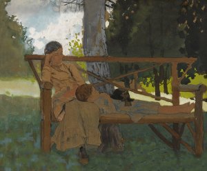 The Siesta by Oil Painting Reproduction