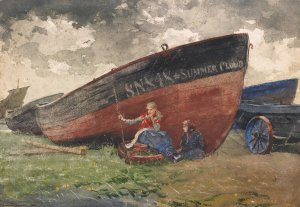 Main Product Photo of The Summer Cloud Painting by Winslow Homer