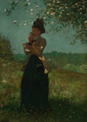 Main Product Photo of The Yellow Jacket Painting by Winslow Homer