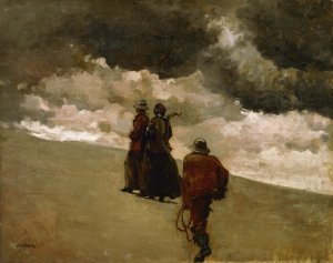 Main Product Photo of To the Rescue Painting by Winslow Homer
