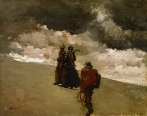 To the Rescue by Winslow Homer - Hand-Painted Oil Painting Reproduction
