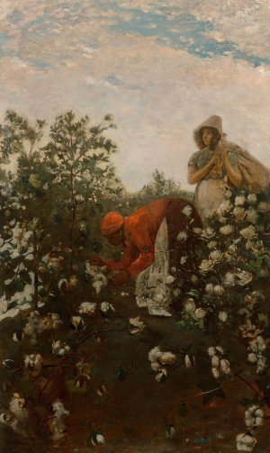 Main Product Photo of Upland Cotton Painting by Winslow Homer