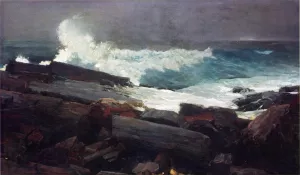 Weatherbeaten by Winslow Homer - Hand-Painted Oil Painting Reproduction