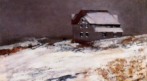 Winter, Prout's Neck, Maine by Winslow Homer Oil Painting Reproduction