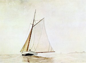 Main Product Photo of Yachting, Off Cloucester Painting by Winslow Homer